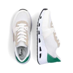Online Women'S Sneaker Low Pearl White-Sand Beige Ladies Vegan