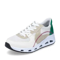 Online Women'S Sneaker Low Pearl White-Sand Beige Ladies Vegan