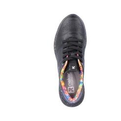 Women'S Sneaker Low Urban-Black Rainbow Ladies Sneakers