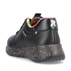 Women'S Sneaker Low Urban-Black Rainbow Ladies Sneakers