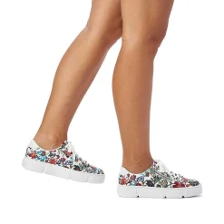 Best Women'S Sneaker Low Floral Ladies Colorful Styles