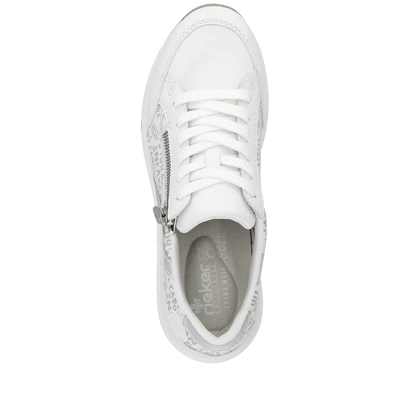 Outlet Women'S Sneaker Low Pure White Ladies Sneakers