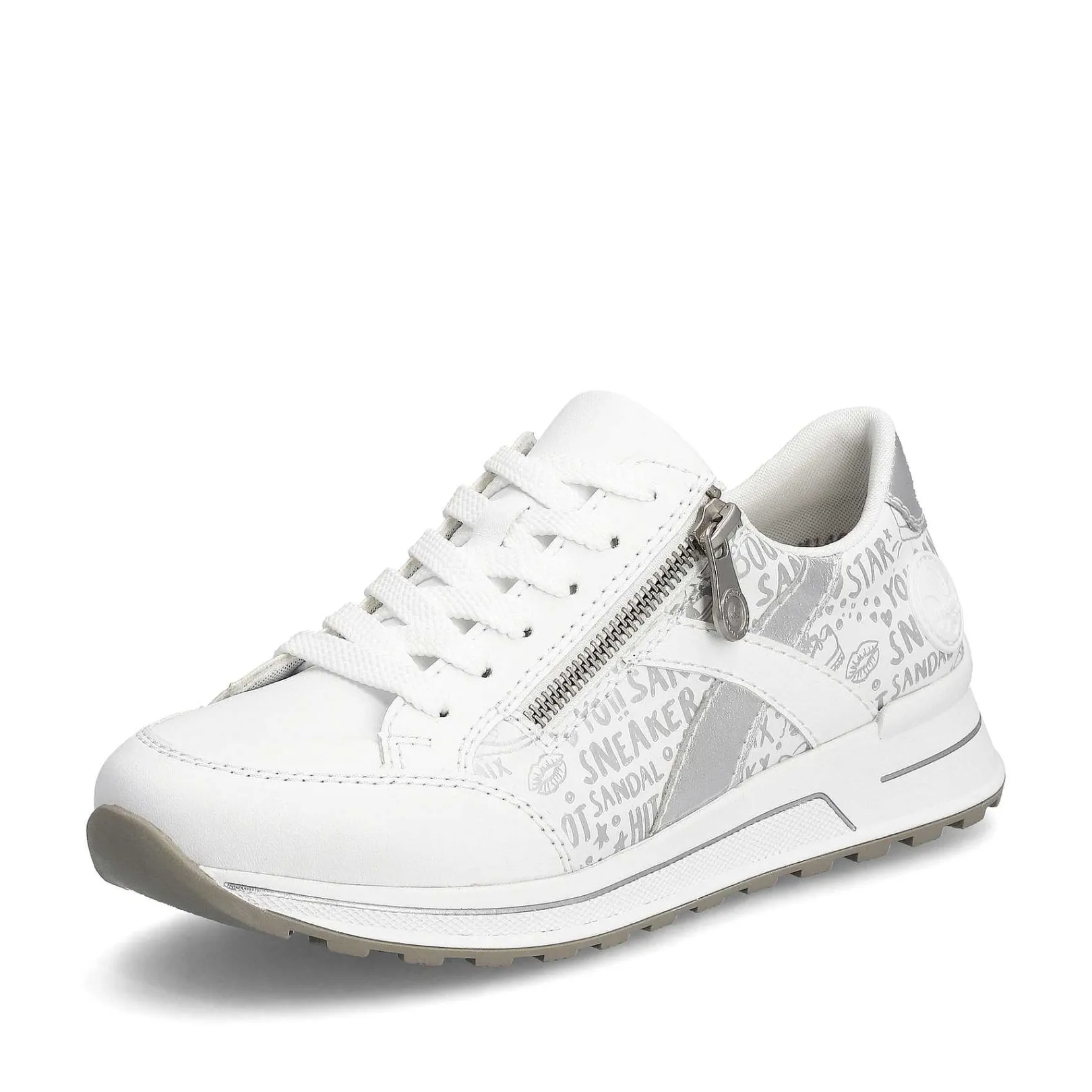 Outlet Women'S Sneaker Low Pure White Ladies Sneakers