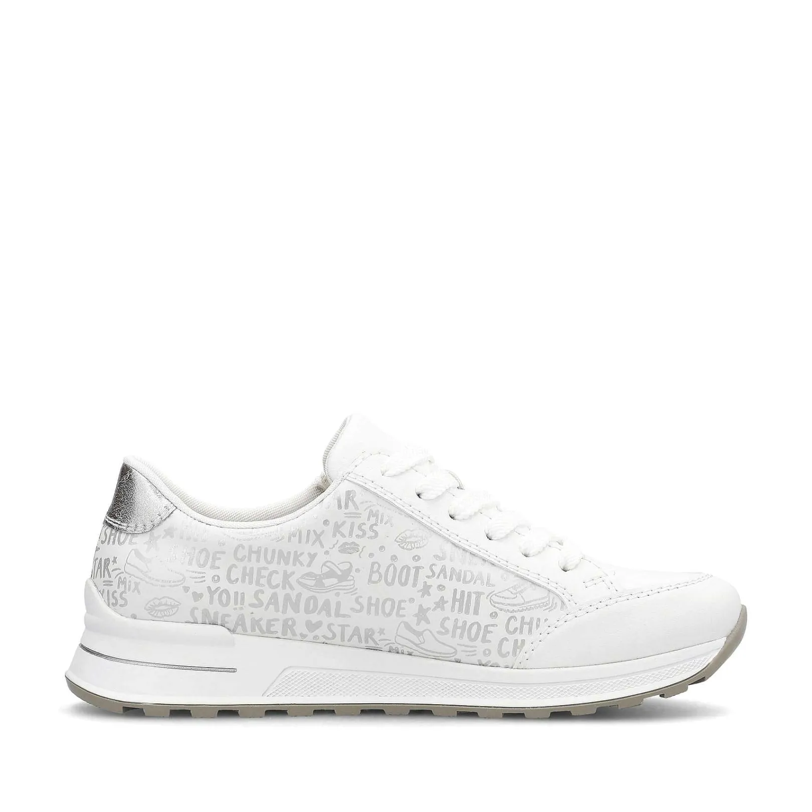 Outlet Women'S Sneaker Low Pure White Ladies Sneakers