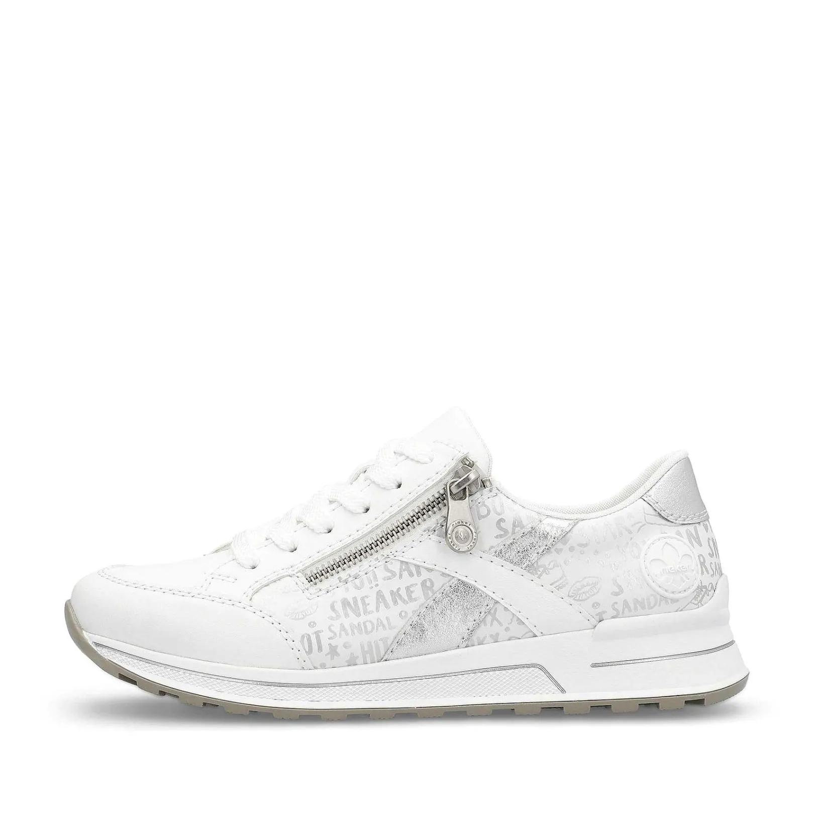 Outlet Women'S Sneaker Low Pure White Ladies Sneakers
