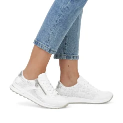 Outlet Women'S Sneaker Low Pure White Ladies Sneakers