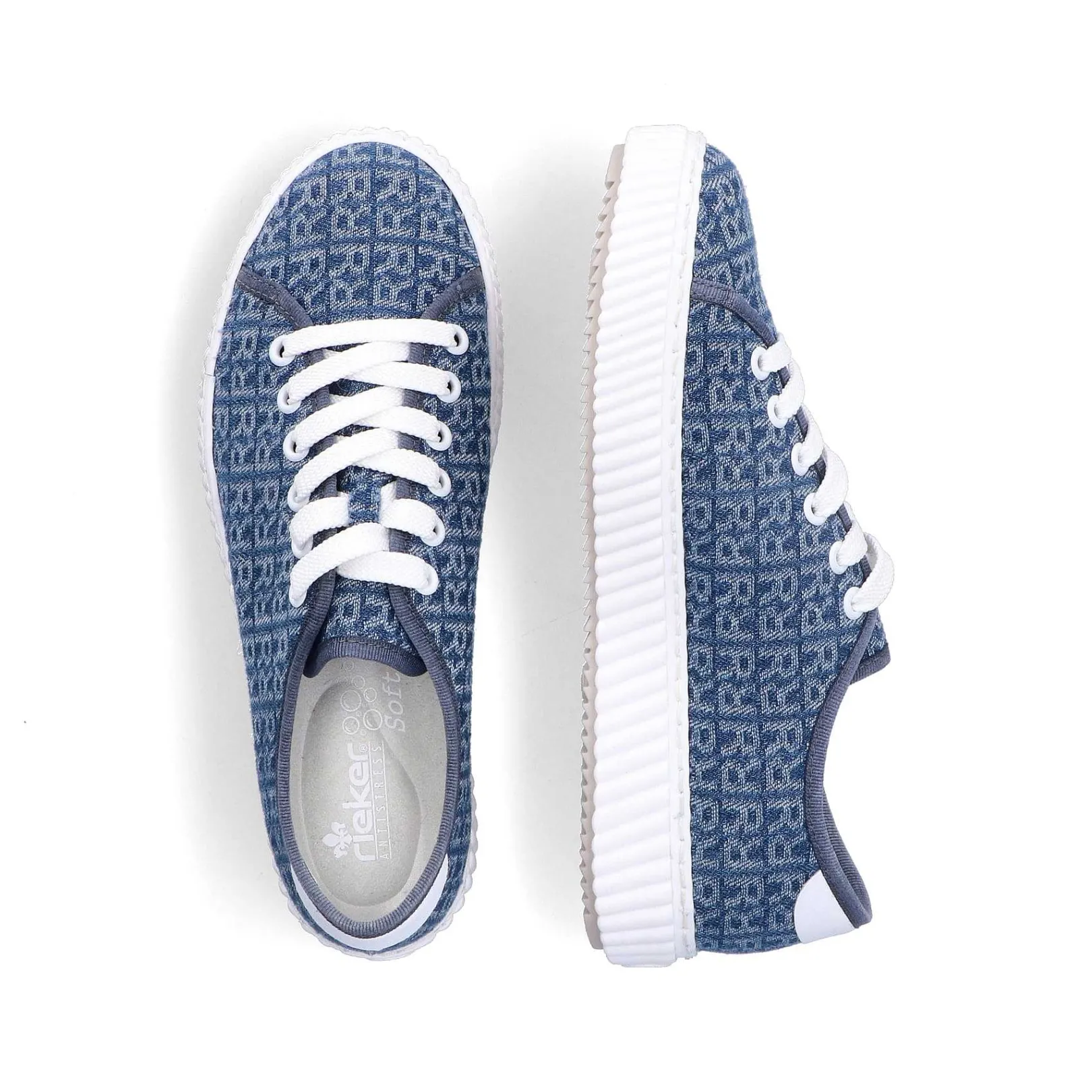 Best Women'S Sneaker Low Slate Blue Ladies Vegan
