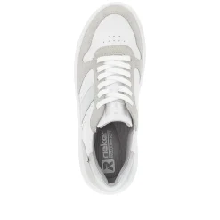 Sale Women'S Sneaker Low Clear-White Dust-Grey Ladies Sneakers