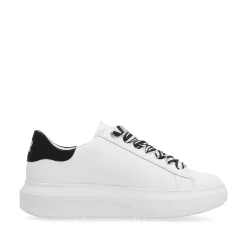 Women'S Sneaker Low Crystal-White Deep-Black Ladies Sneakers