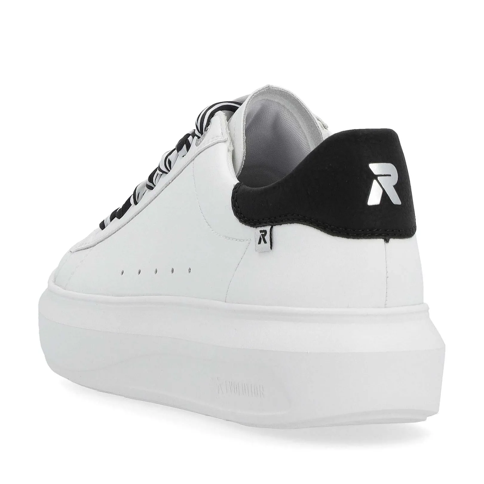 Women'S Sneaker Low Crystal-White Deep-Black Ladies Sneakers