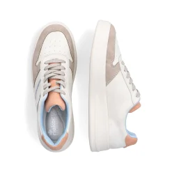 New Women'S Sneaker Low Swan White Ladies Vegan