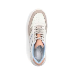 New Women'S Sneaker Low Swan White Ladies Vegan