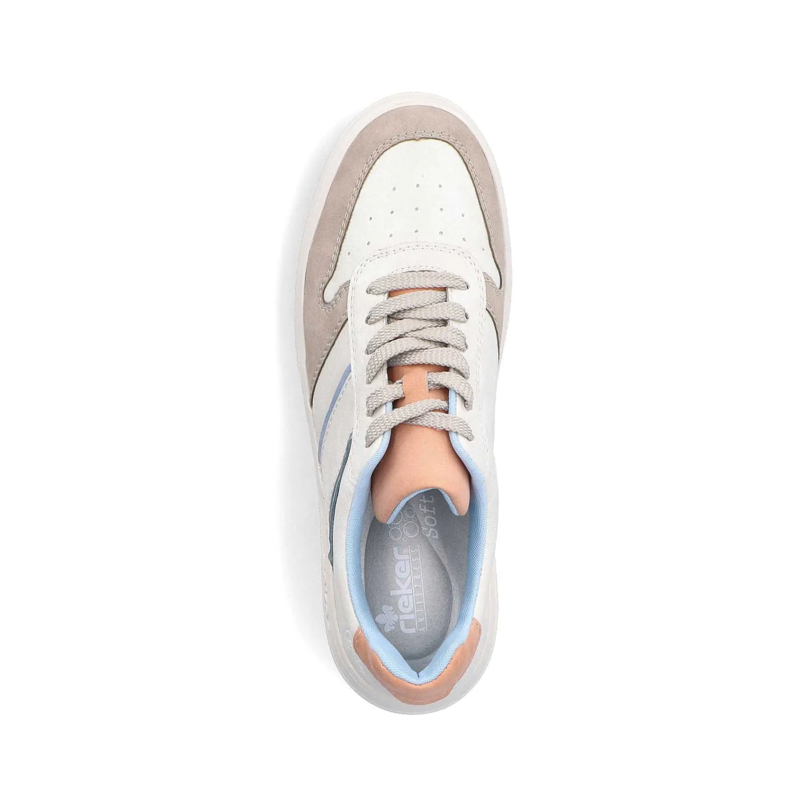 New Women'S Sneaker Low Swan White Ladies Vegan