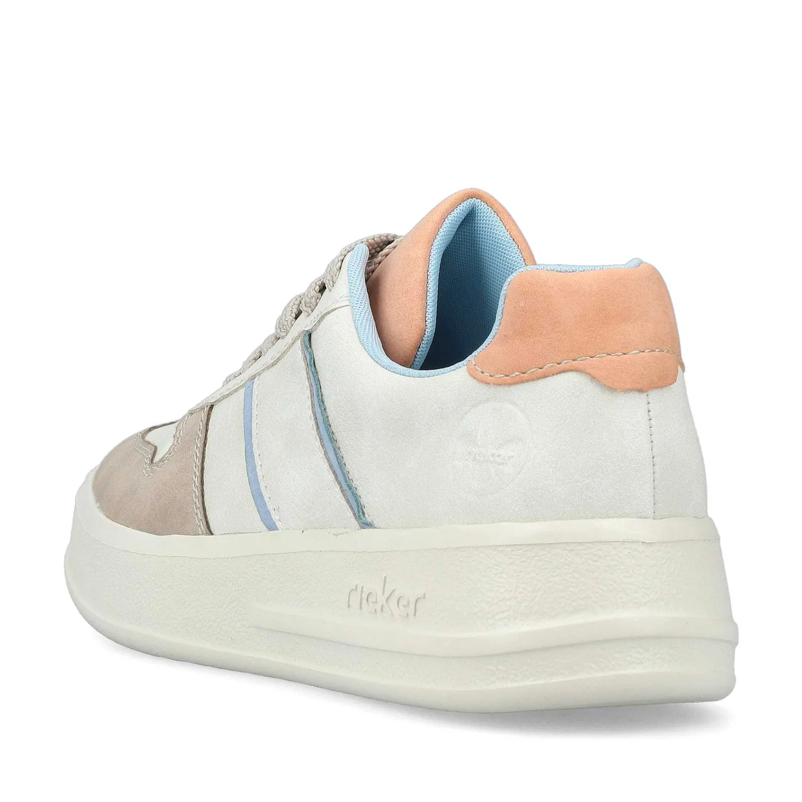 New Women'S Sneaker Low Swan White Ladies Vegan