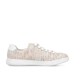 Outlet Women'S Sneaker Low Multi-Pure White Ladies Colorful Styles