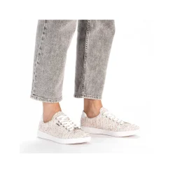 Outlet Women'S Sneaker Low Multi-Pure White Ladies Colorful Styles