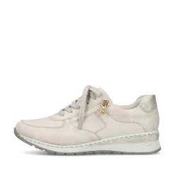 New Women'S Sneaker Low Cream White Ladies Sneakers