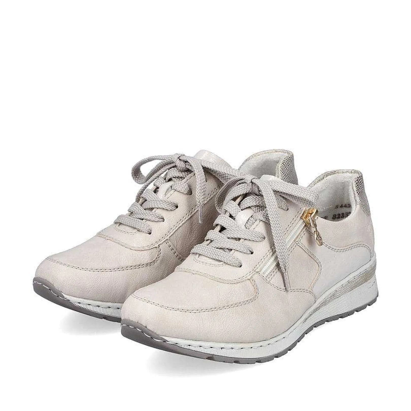 New Women'S Sneaker Low Cream White Ladies Sneakers