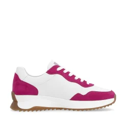 Outlet Women'S Sneaker Low Clear-White Fuchsia Ladies Colorful Styles