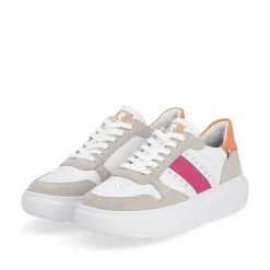 Clearance Women'S Sneaker Low Pearl-White Sand-Beige Ladies Colorful Styles