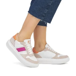 Clearance Women'S Sneaker Low Pearl-White Sand-Beige Ladies Colorful Styles