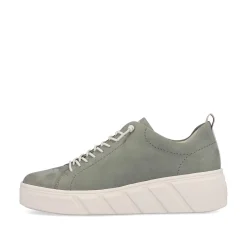 Discount Women'S Sneaker Low Khaki Green Ladies Sneakers
