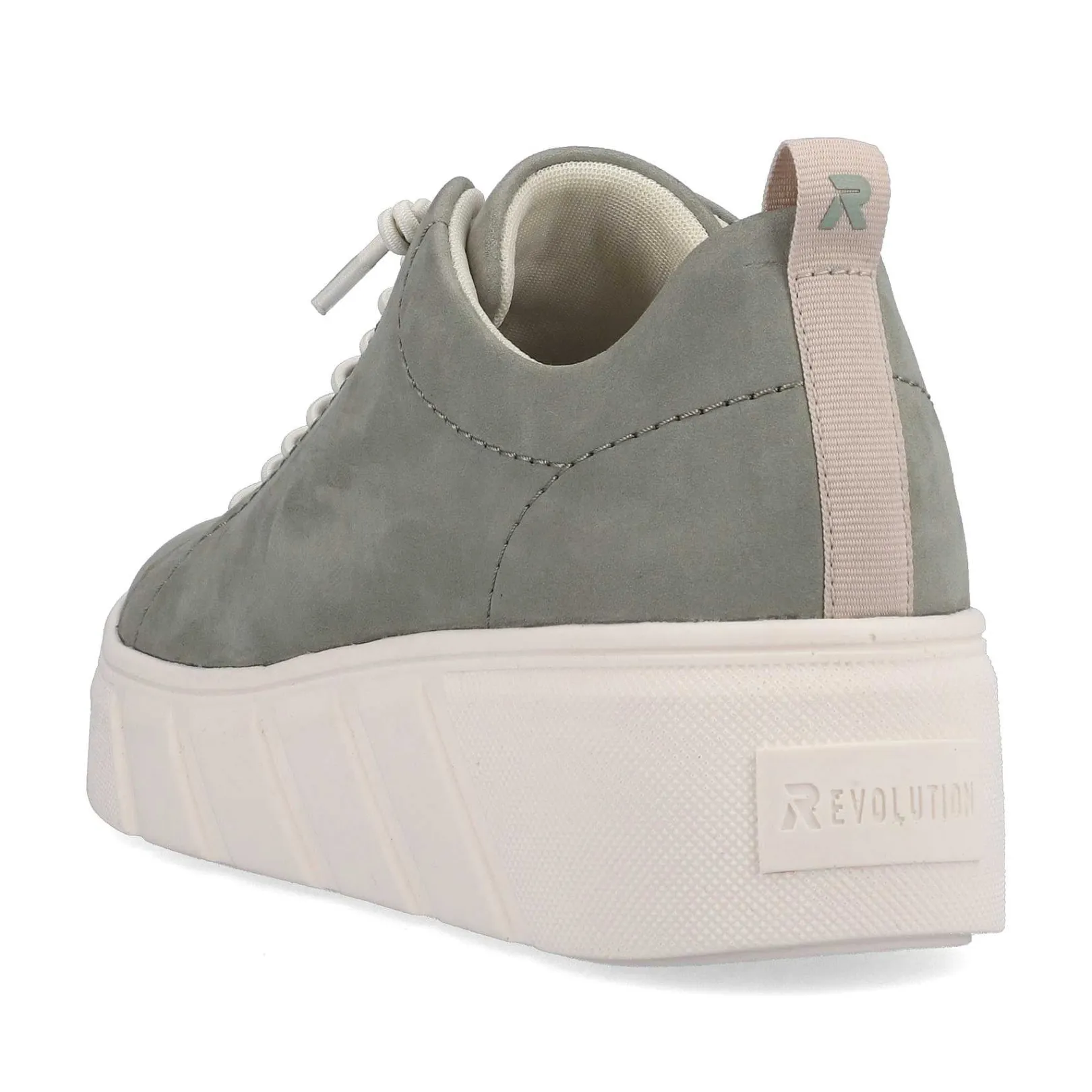 Discount Women'S Sneaker Low Khaki Green Ladies Sneakers