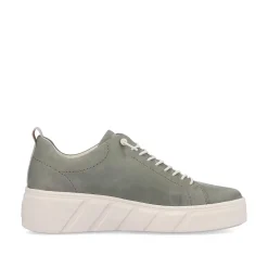 Discount Women'S Sneaker Low Khaki Green Ladies Sneakers