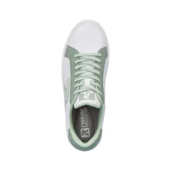 Best Women'S Sneaker Low Swan-White Mint-Green Ladies Colorful Styles