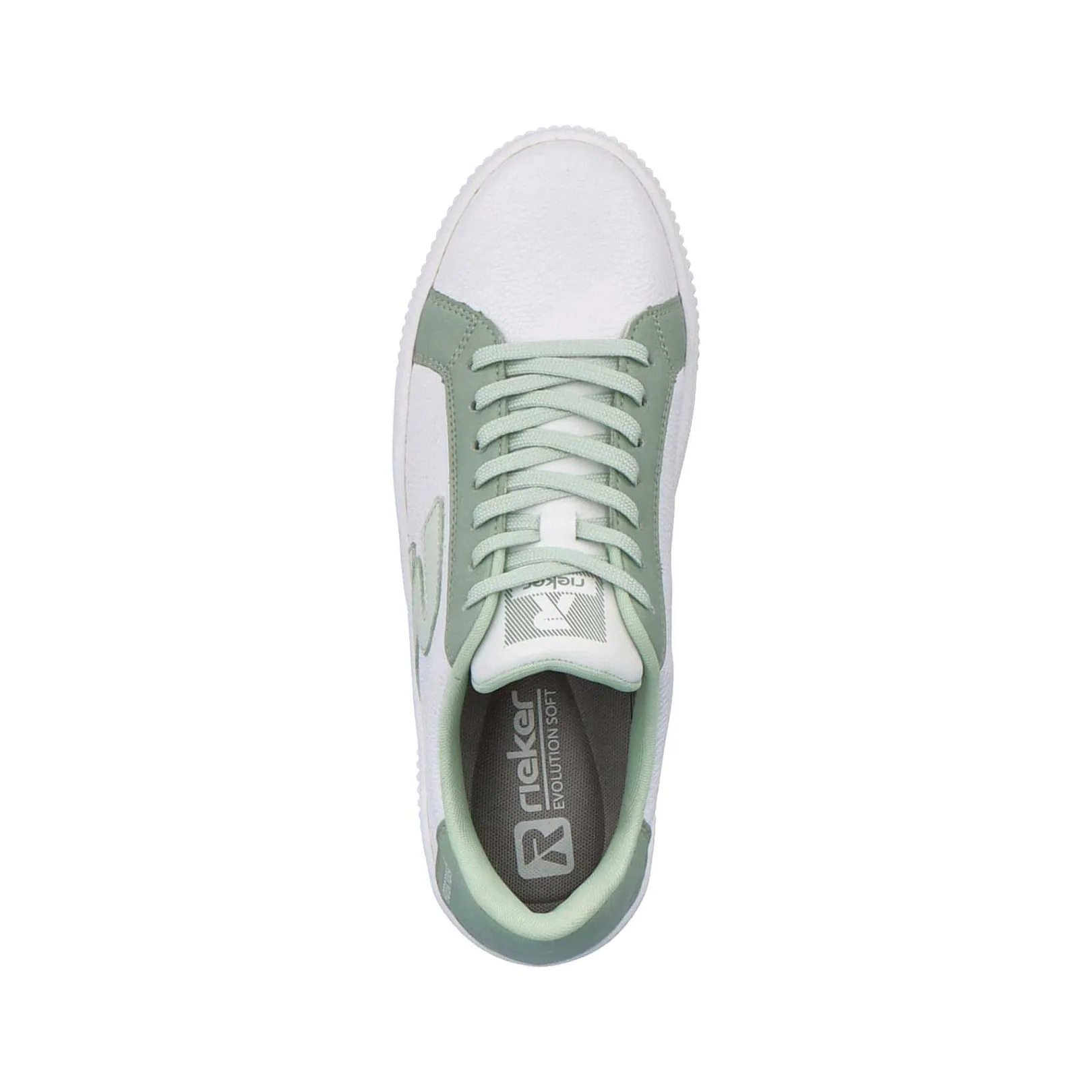 Best Women'S Sneaker Low Swan-White Mint-Green Ladies Colorful Styles