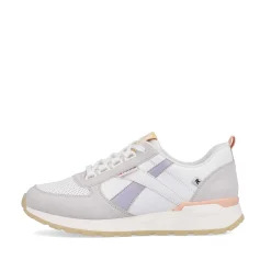 Women'S Sneaker Low Swan-White Clay-Beige Pastel Ladies Sneakers