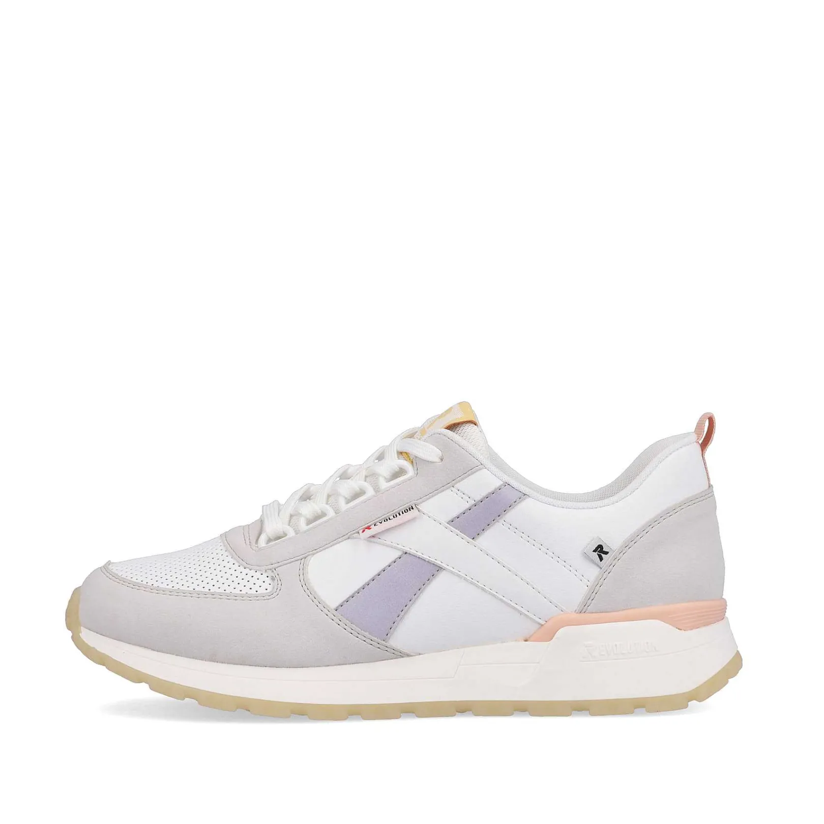 Women'S Sneaker Low Swan-White Clay-Beige Pastel Ladies Sneakers