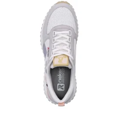 Women'S Sneaker Low Swan-White Clay-Beige Pastel Ladies Sneakers