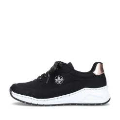 Women'S Sneaker Low Night Black Ladies Sneakers