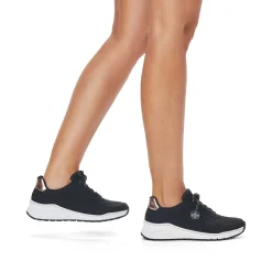Women'S Sneaker Low Night Black Ladies Sneakers