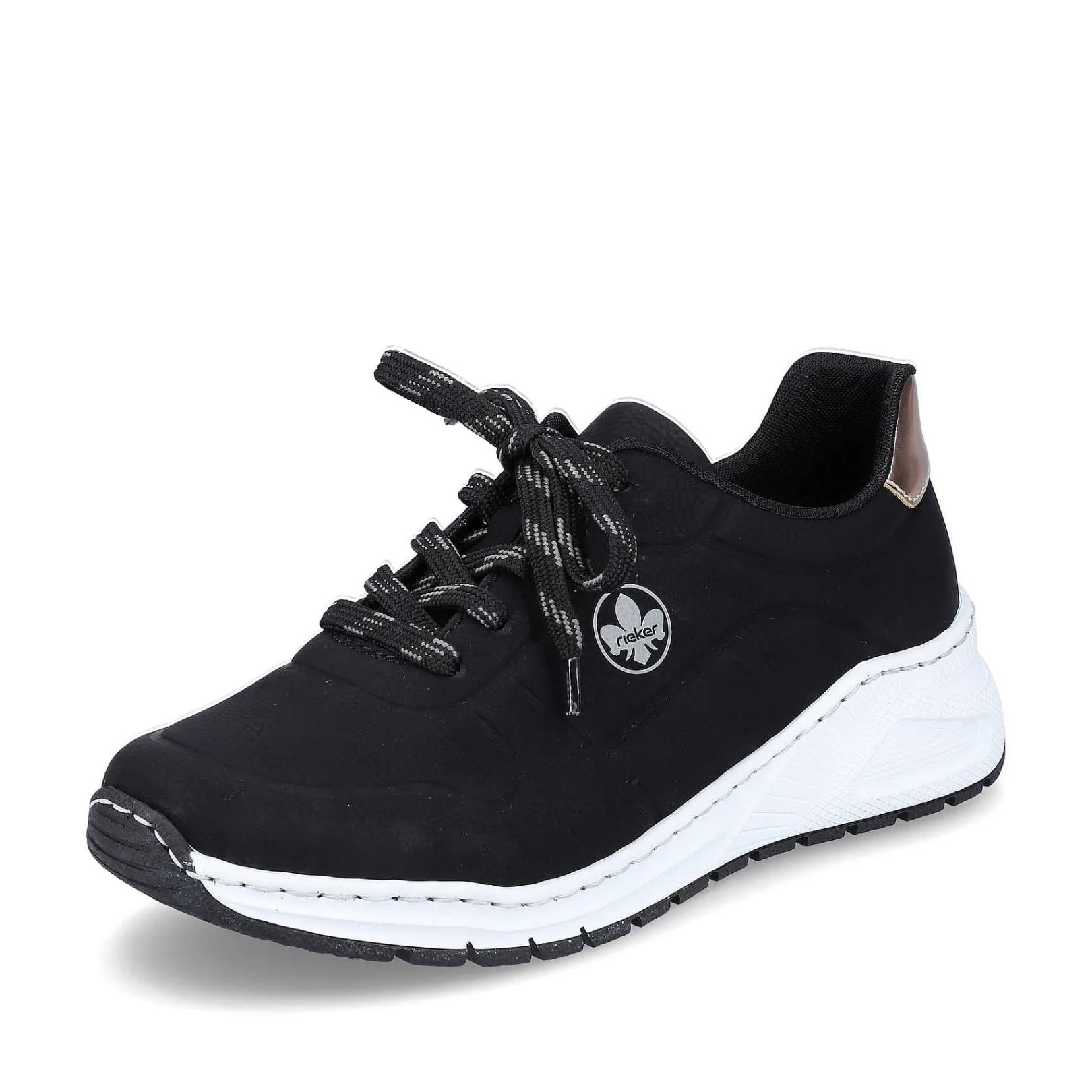 Women'S Sneaker Low Night Black Ladies Sneakers