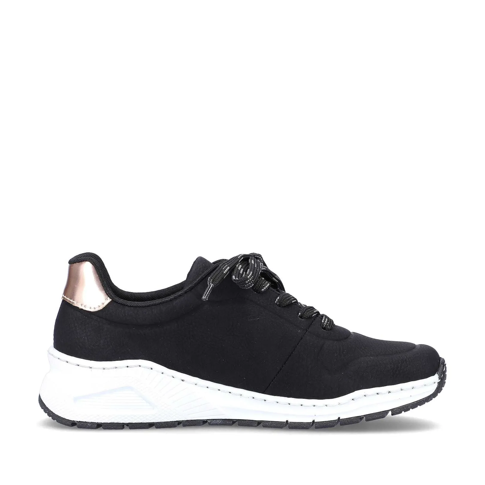 Women'S Sneaker Low Night Black Ladies Sneakers