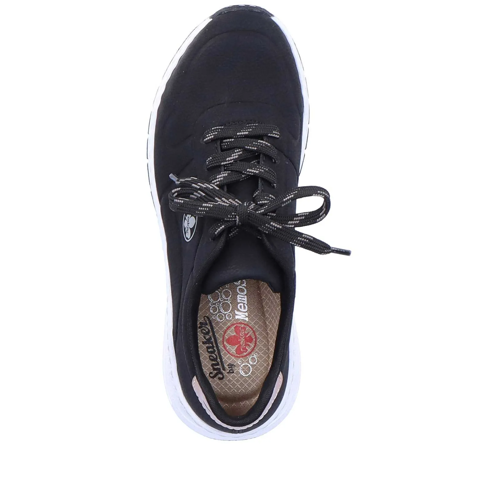 Women'S Sneaker Low Night Black Ladies Sneakers