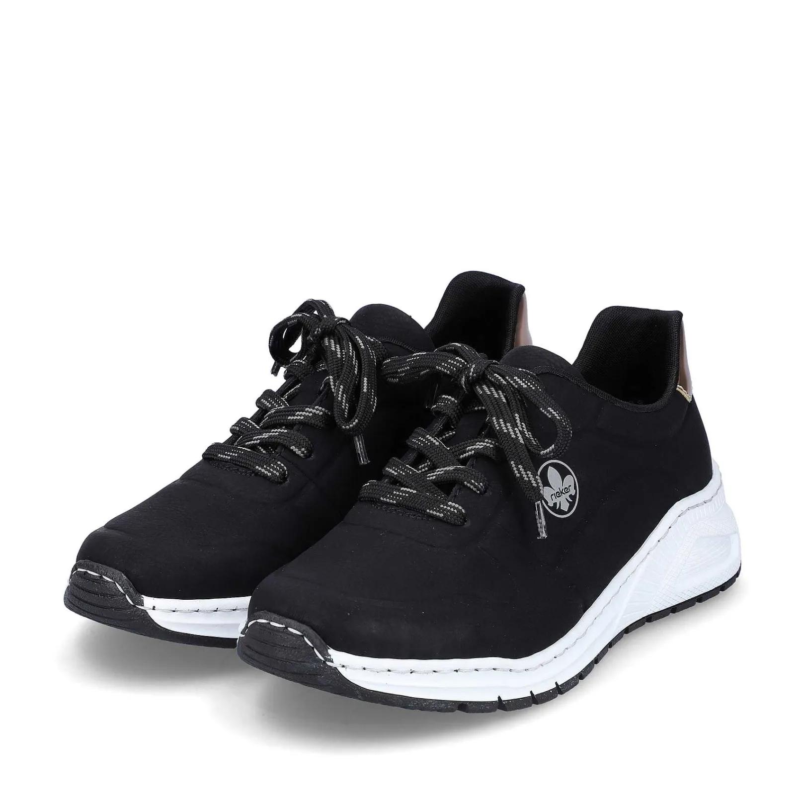 Women'S Sneaker Low Night Black Ladies Sneakers