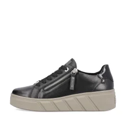 Clearance Women'S Sneaker Low Urban Black Ladies Sneakers