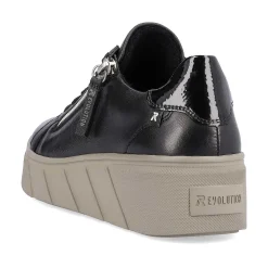 Clearance Women'S Sneaker Low Urban Black Ladies Sneakers