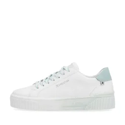 Clearance Women'S Sneaker Low Crystal-White Light-Aqua Ladies Sneakers