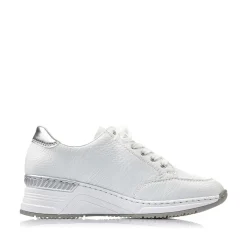 Hot Women'S Sneaker Low Swan White Ladies Sneakers