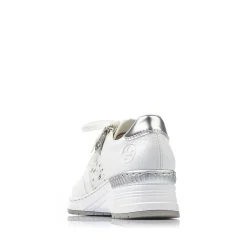 Hot Women'S Sneaker Low Swan White Ladies Sneakers
