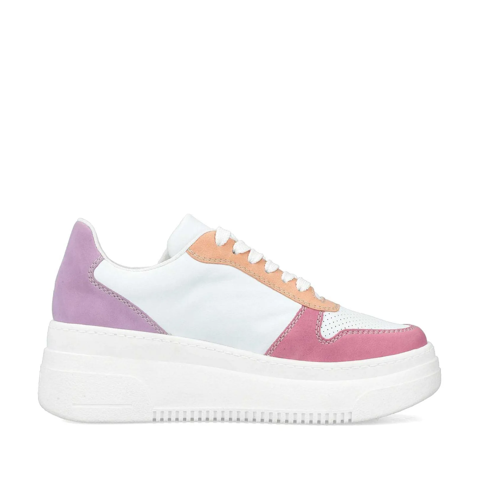 New Women'S Sneaker Low Ice White-Multicolored Ladies Colorful Styles