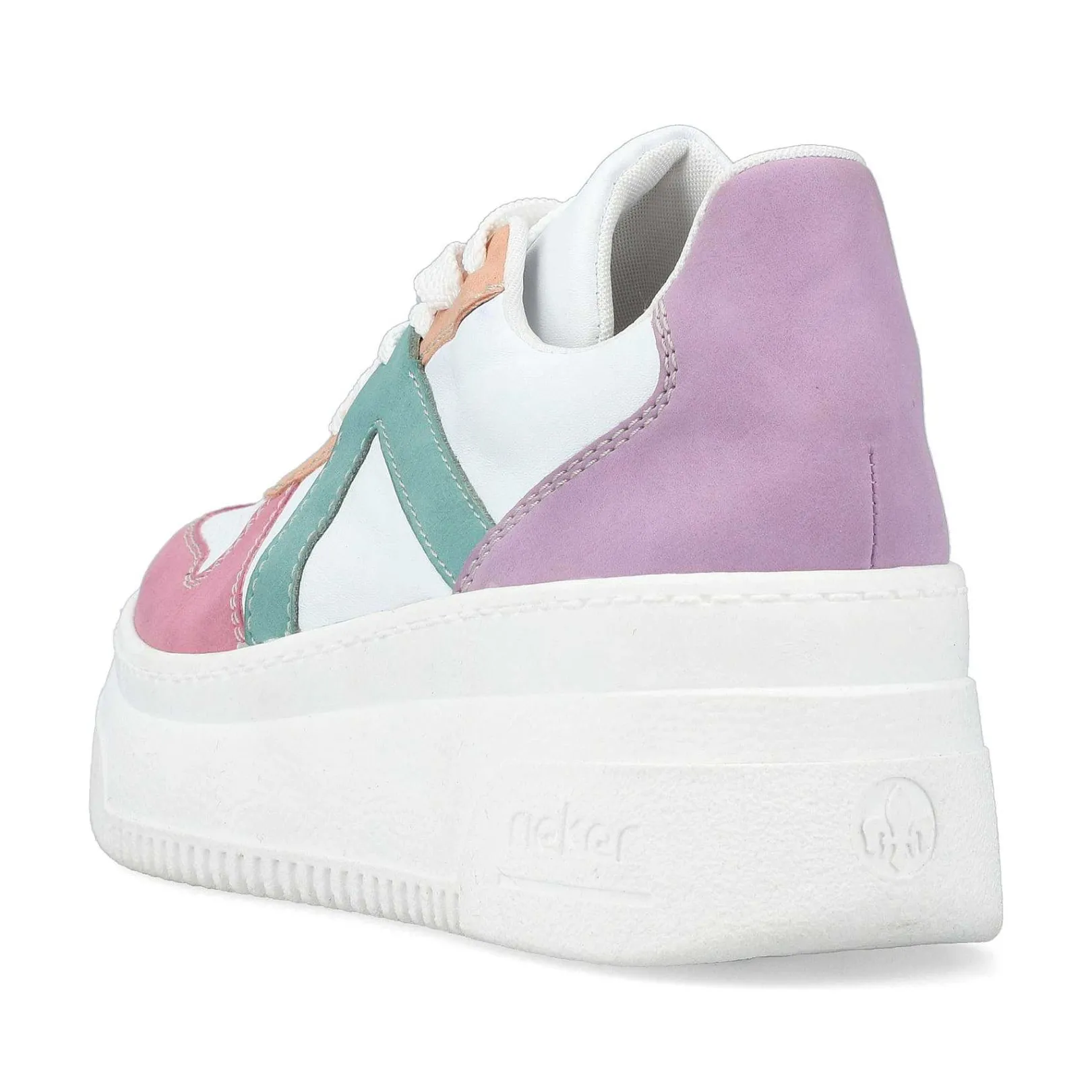 New Women'S Sneaker Low Ice White-Multicolored Ladies Colorful Styles