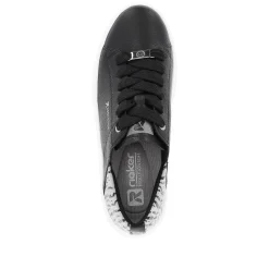 Best Women'S Sneaker Low Diamond Black Ladies Sneakers