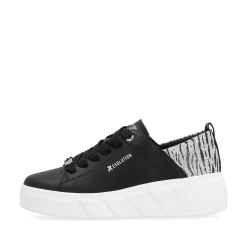 Best Women'S Sneaker Low Diamond Black Ladies Sneakers