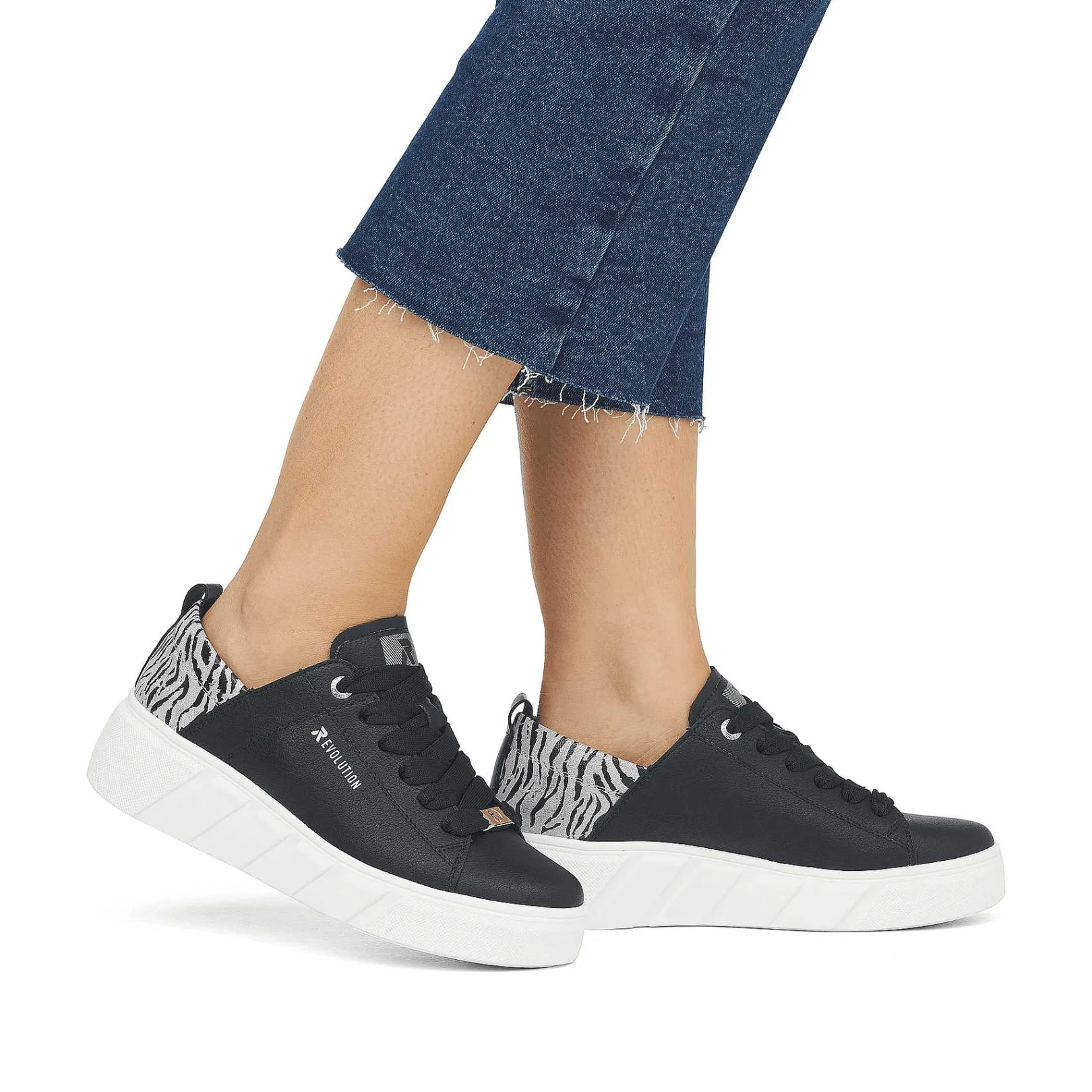 Best Women'S Sneaker Low Diamond Black Ladies Sneakers