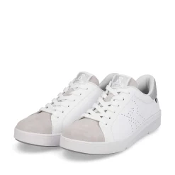 Best Women'S Sneaker Low Swan-White Beige Ladies Sneakers
